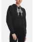 Dámska mikina UNDER ARMOUR ESSENTIAL SCRIPT HOODIE 1374107-001 ČIERNA