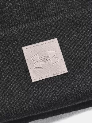 Dámska čiapka UNDER ARMOUR UA HALFTIME CUFF 1373101-001 ČIERNA