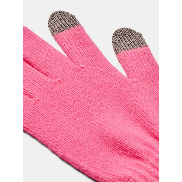  Dámske rukavice UNDER ARMOUR UA HALFTIME GLOVES 1373158-640 RUŽOVÁ 