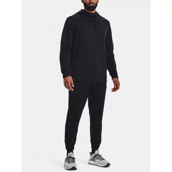  Pánske tepláky UNDER ARMOUR UA ARMOUR FLEECE JOGGERS 1373362-001 ČIERNA 