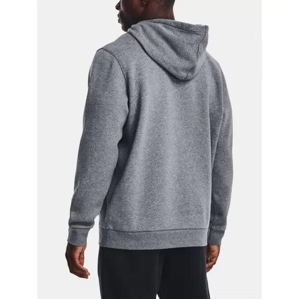  Pánska mikina UNDER ARMOUR UA ESSENTIAL FLEECE HOODIE 1373880-012 SIVÁ 