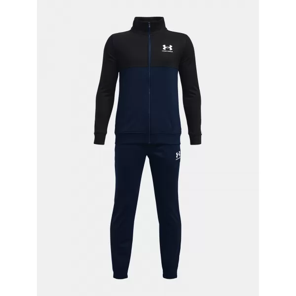  Súprava pre chlapcov UNDER ARMOUR UA CB KNIT TRACK SUIT 1373978-408 MODRÁ 