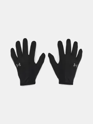 Pánske rukavice UNDER ARMOUR UA STORM RUN LINER 1377510-001 ČIERNA