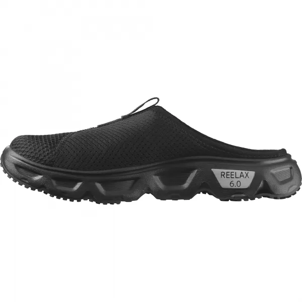  Dámske šľapky SALOMON REELAX SLIDE 6.0 W L47112400 BLACK/BLACK/ALLOY 