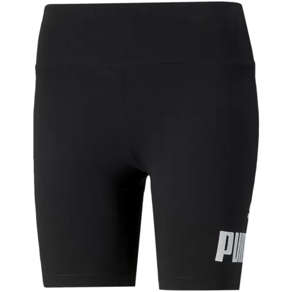  Dámske legíny PUMA ESS 7 LOGO SHORT LEGGINGS 848347-01 BLACK 
