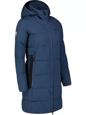 Dámsky zimný kabát NORDBLANC EXQUISITE NBWJL7722 modrá