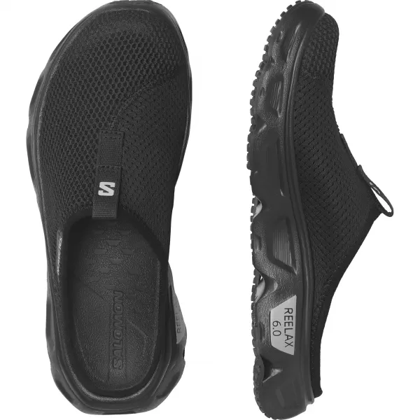  Dámske šľapky SALOMON REELAX SLIDE 6.0 W L47112400 BLACK/BLACK/ALLOY 
