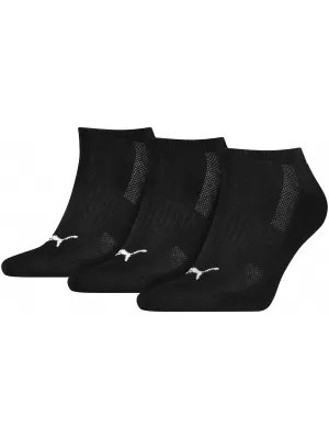 Ponožky PUMA CUSHIONED SNEAKER 3P UNISEX 90794201 BLACK