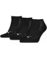 Ponožky PUMA CUSHIONED SNEAKER 3P UNISEX 90794201 BLACK