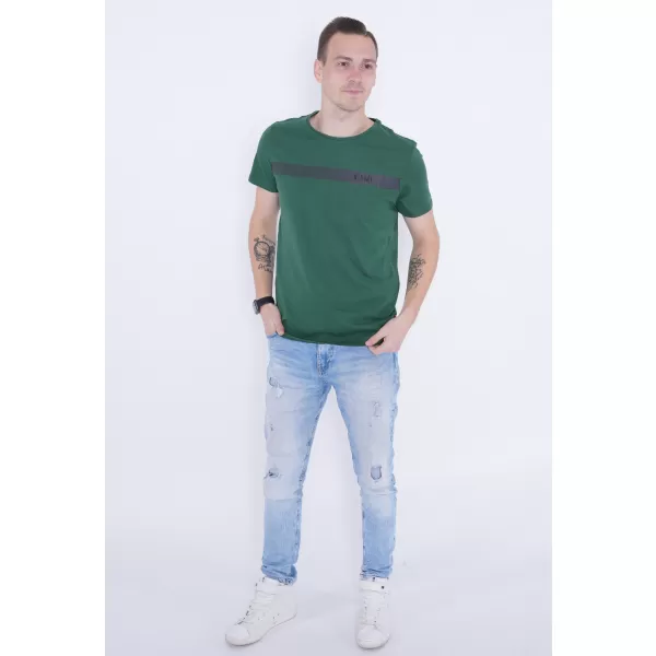  Pánske tričko KIXMI PARKER ZELENÁ 