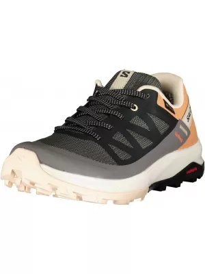 Dámske topánky SALOMON OUTRISE GORE-TEX L47219100 MAGNET/ČIERNE/KORALOVÉ ZLATO