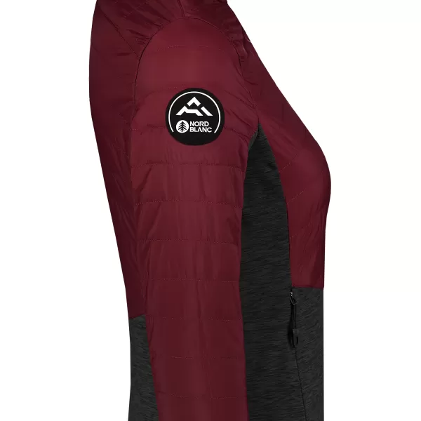  Dámska bunda NORDBLANC EUPHORIA NBWJL7761 VÍNOVÁ 