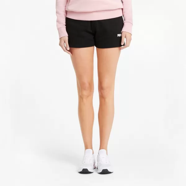  Dámske šortky PUMA ESS 4 SWEAT SHORTS TR 586824-01 BLACK 