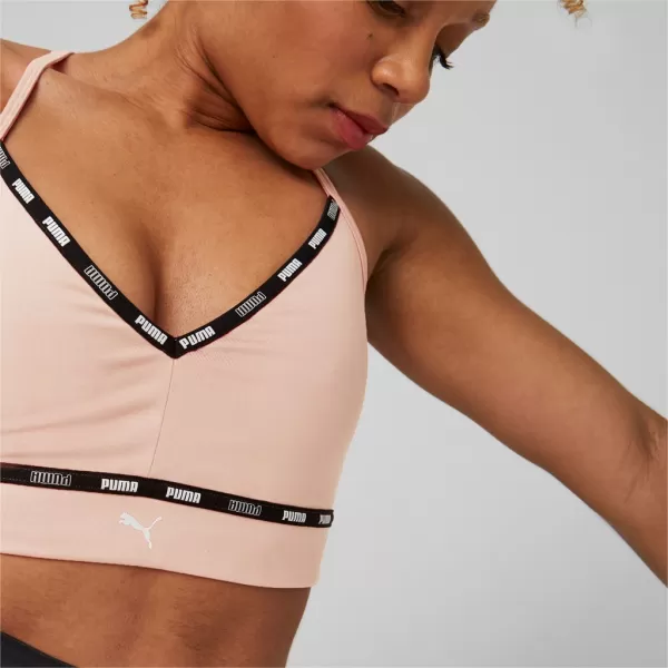  Dámska podprsenka PUMA LOW IMPACT STRONG STRAPPY BRA 522225-66 PINK 