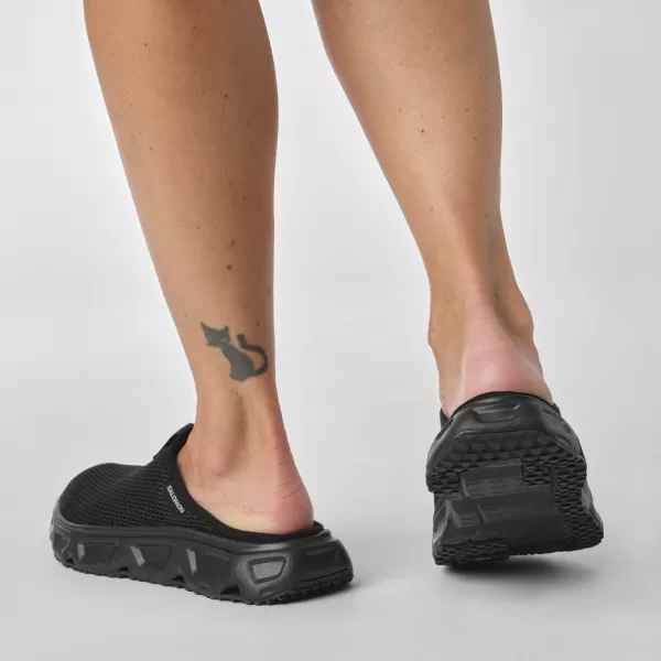  Dámske šľapky SALOMON REELAX SLIDE 6.0 W L47112400 BLACK/BLACK/ALLOY 
