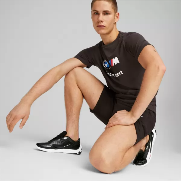  Pánske tričko PUMA BMW MMS ESS LOGO TEE 538148-01 BLACK 