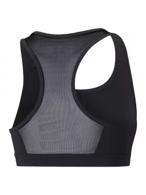 Dámska podprsenka PUMA MID IMPACT 4KEEPS GRAPHIC BRA PM 520306-91 BLACK