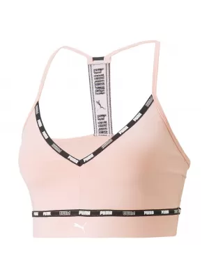 Dámska podprsenka PUMA LOW IMPACT STRONG STRAPPY BRA 522225-66 PINK