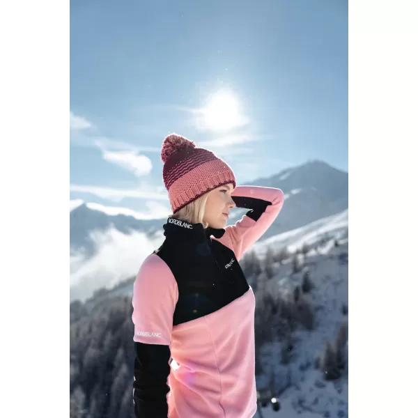  Dámska čiapka NORDBLANC NBWHK7792 TMAVO ružová 