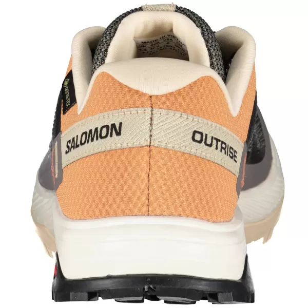  Dámske topánky SALOMON OUTRISE GORE-TEX L47219100 MAGNET/ČIERNE/KORALOVÉ ZLATO 