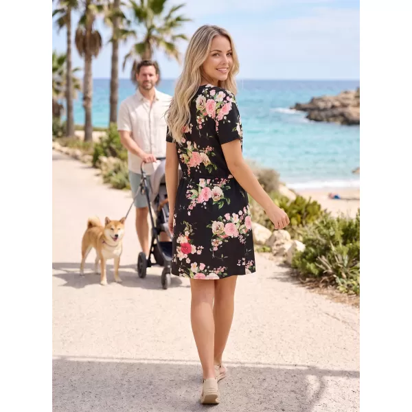  Dámske šaty KIXMI POLLY ČIERNA 