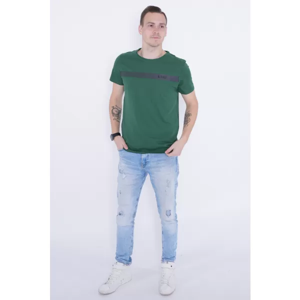 Pánske tričko KIXMI PARKER ZELENÁ 