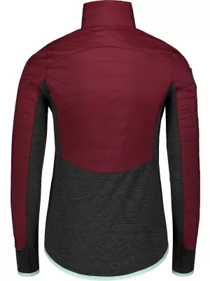 Dámska bunda NORDBLANC EUPHORIA NBWJL7761 VÍNOVÁ