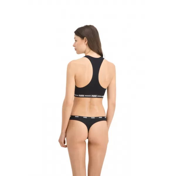  Dámske nohavičky PUMA STRING 3P PACK 90759002 BLACK 