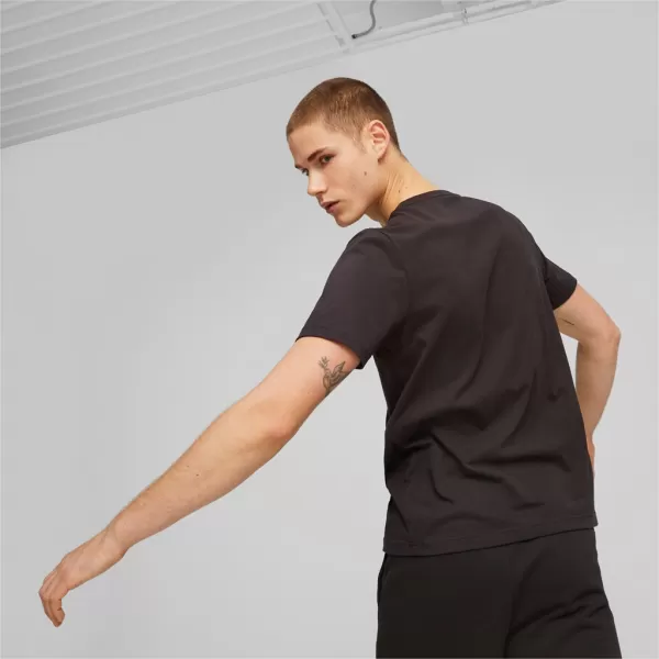  Pánske tričko PUMA BMW MMS ESS LOGO TEE 538148-01 BLACK 