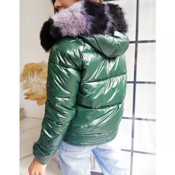 Dámska jarná bunda DSTREET ty1450 zelená 