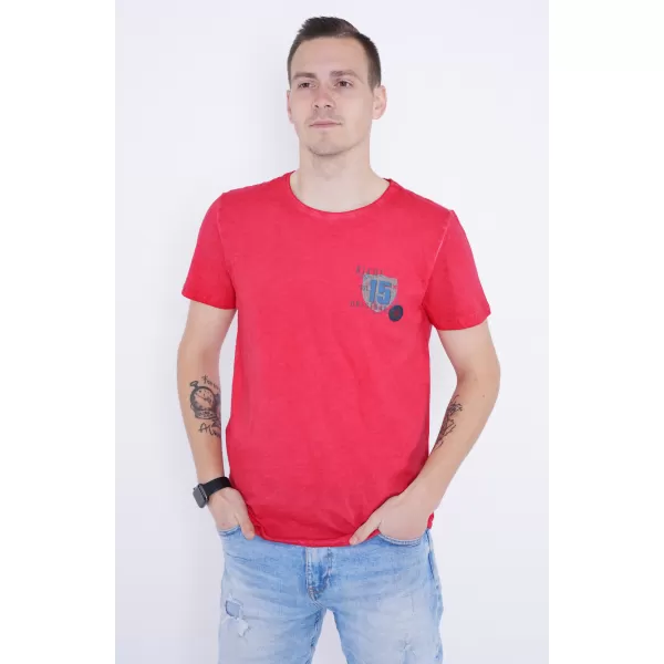  Pánske tričko KIXMI PHIL ČERVENÁ 