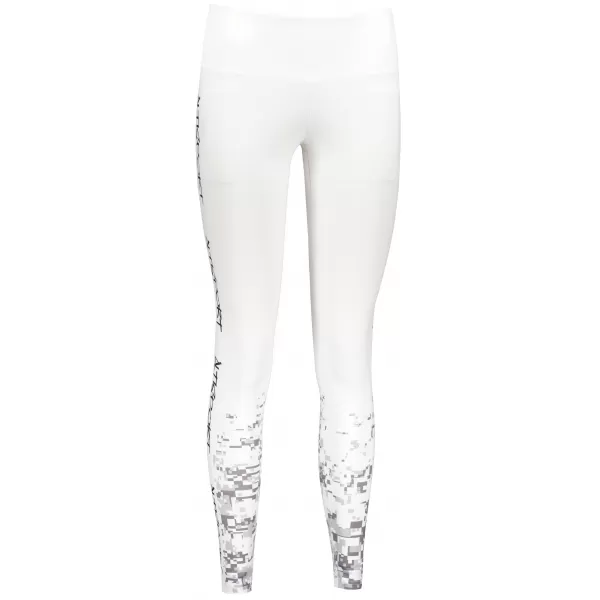  Dámske dlhé legíny premium ALTISPORT SWE/ALW05S04 BIELOŠEDÁ 