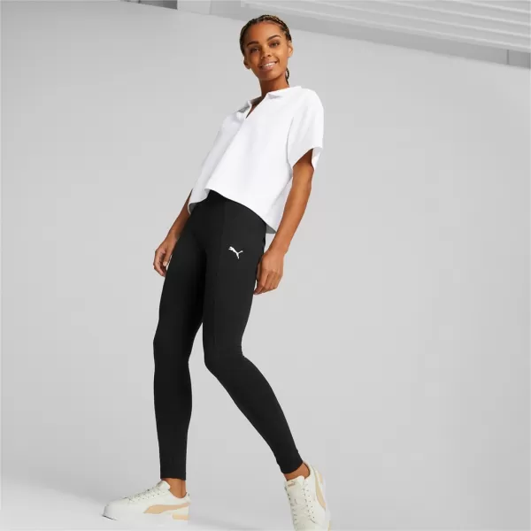  Dámske legíny PUMA HER HIGH-WAIST LEGGINGS 674230-01 BLACK 