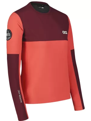 Dámska softshellová mikina NORDBLANC COVE NBSSL7656 ČERVENÝ KORÁL