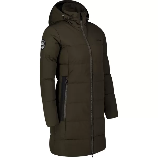  Dámsky zimný kabát NORDBLANC EXQUISITE NBWJL7722 zelená 