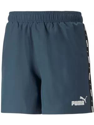 Pánske šortky PUMA ESS+ TAPE WOVEN SHORTS 849043-16 BLUE