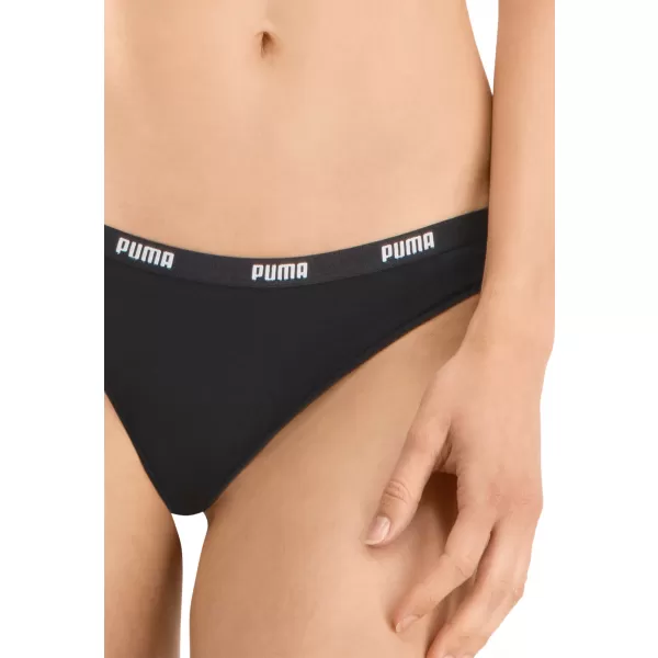  Dámske nohavičky PUMA STRING 3P PACK 90759002 BLACK 