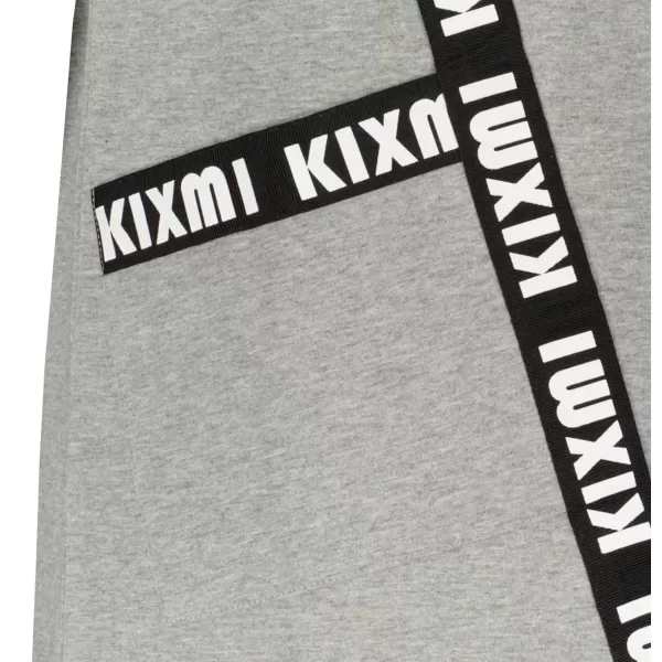  Dámska mikina KIXMI PAIGE SVETLO ŠEDÝ MELIER 
