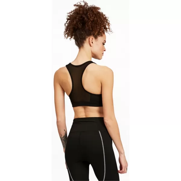  Dámska podprsenka PUMA MID IMPACT 4KEEPS GRAPHIC BRA PM 520306-90 BLACK 