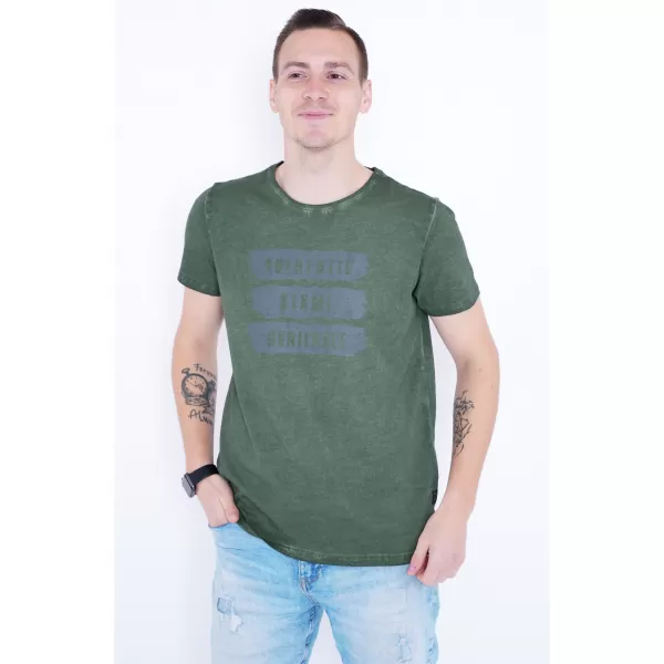  Pánske tričko KIXMI PAUL ZELENÁ 