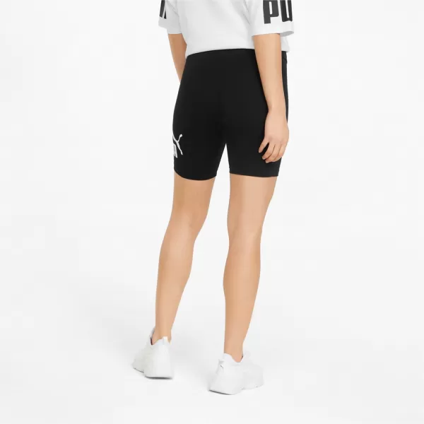  Dámske legíny PUMA ESS 7 LOGO SHORT LEGGINGS 848347-01 BLACK 