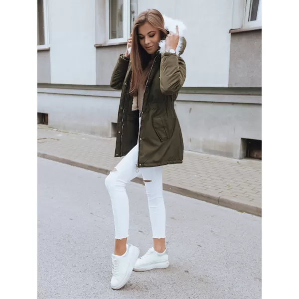  Dámska jarná bundička DSTREET TY2329 ZELENÁ 