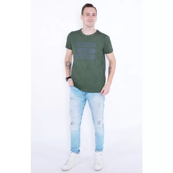  Pánske tričko KIXMI PAUL ZELENÁ 