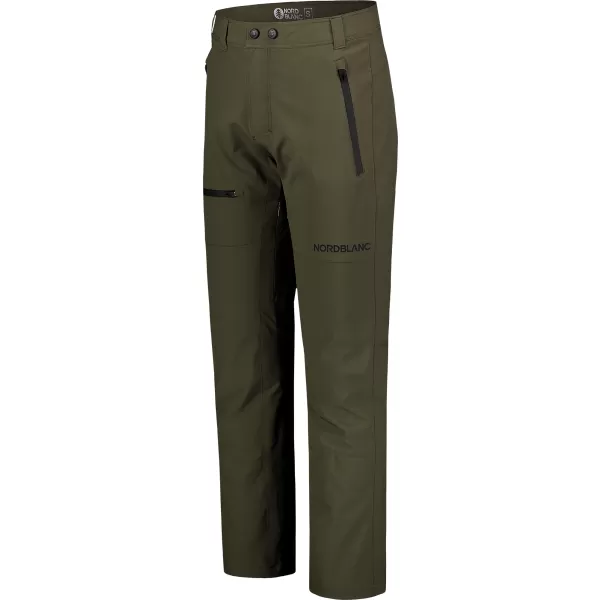  Pánske nohavice NORDBLANC ERGONOMICAL NBFPM7770 ARMÁDNA zelená 