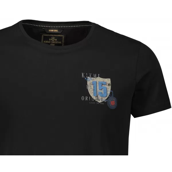  Pánske tričko KIXMI PHIL ČIERNA 