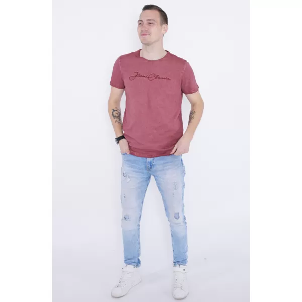  Pánske tričko KIXMI PATRIC VÍNOVÁ 