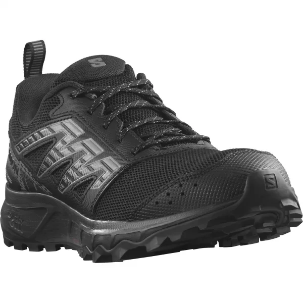  Pánske topánky SALOMON WANDER L47152500 ČIERNA/CÍNOVÁ/MRAZIVO ŠEDÁ 