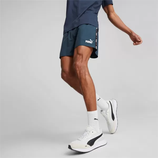  Pánske šortky PUMA ESS+ TAPE WOVEN SHORTS 849043-16 BLUE 