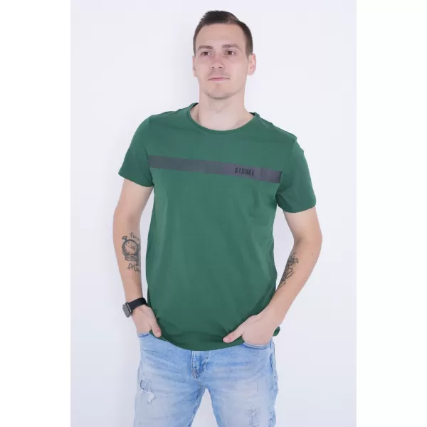  Pánske tričko KIXMI PARKER ZELENÁ 