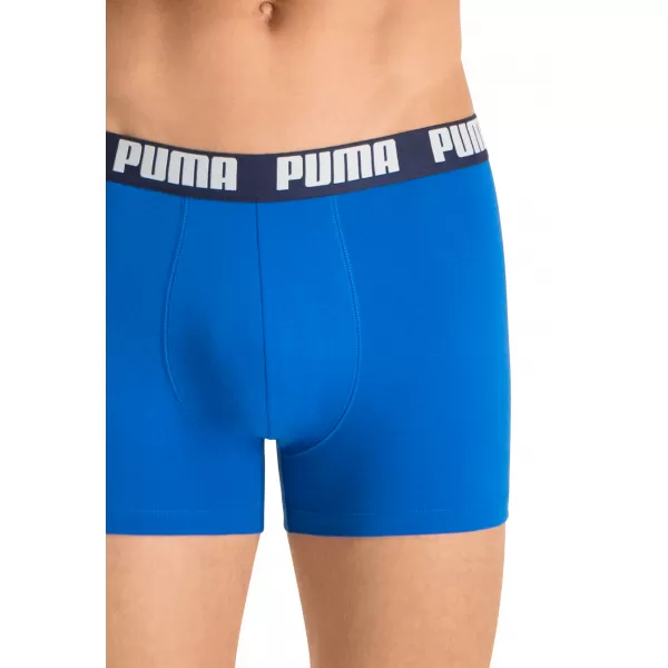  Pánske boxerky PUMA BASIC BOXER 2P 88886960 TRUE BLUE 